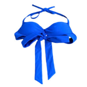 𝅺xhilaration Bikini top, Cobalt Blue, size medium, in good condition